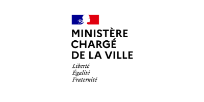 Logo du Ministère chargé de la Ville du gouvernement français
